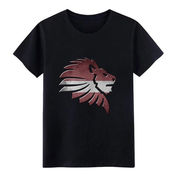 

men's latvia t shirt customized cotton s-xxxl letter interesting comical spring autumn unique shirt