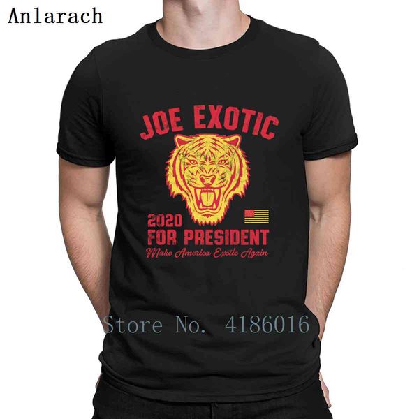 

joe exotic for president 2020 funny tiger or large t shirt leisure tee shirt spring loose casual design o-neck standard shirt