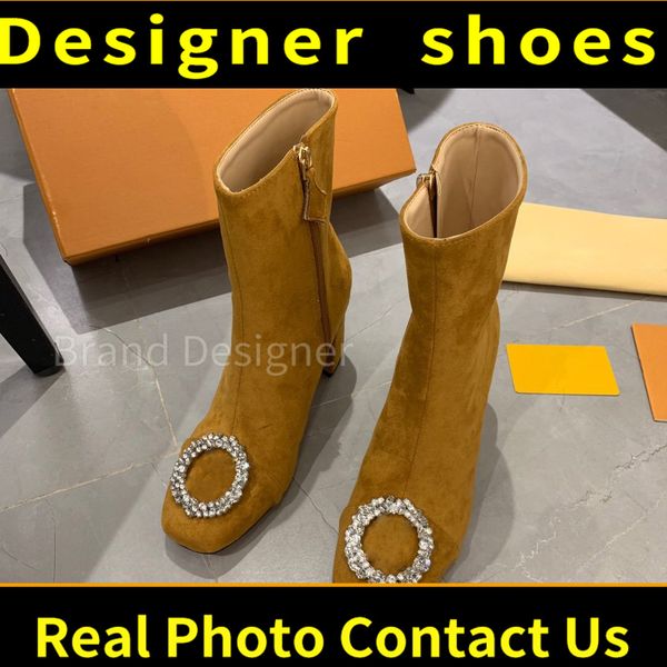 

2020 классический женщины boots новые сапоги зимние женские женская обувь колено высокие каблуки обувь зима пинетки плюс размер 35-40, Black