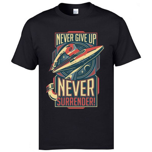 

никогда surrender spaceship craft vintage tshirts grateful dead rihanna день благодарения hip hop rock music футболка для мужчин хлопок