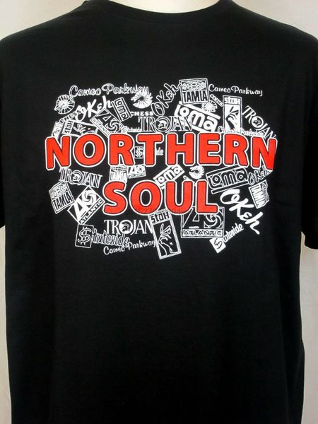 

northern soul t-shirt loma trojan atlantic tamla stax stateside okej