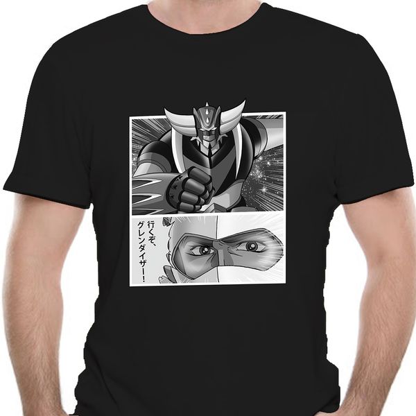 

goldorak футболка goldorak actarus новая мода мужская с коротким рукавом футболки хлопок тис streetwear 8802d