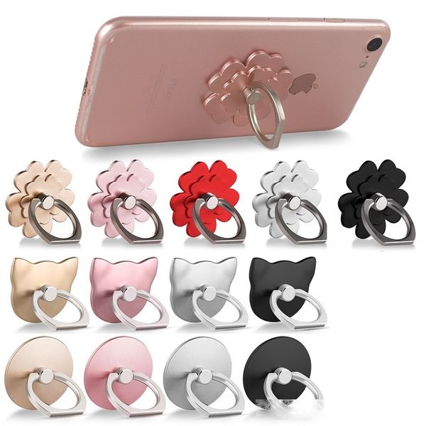 

finger ring cell phone ring holder bracket metal lazy ring buckle mobile phone bracket 360 degree stand holder for universal mobile iphone