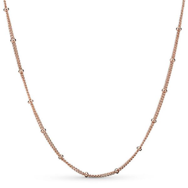 

new 2019 100% 925 sterling silver lucky four-leaf clover oak leaf necklace pendant clavicle chain fit diy original women jewelry eight gifts
