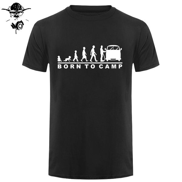 

born to camp (split screen) - мужские футболки - camper van - free uk p + p мана уникальный хлопок короткие рукава o-образным вырезом футбол