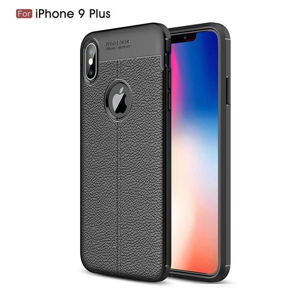 

slim fit ultra thin carbon fiber case for iphone xs max leather pu soft tpu silicone rubber bumper shockproof phone back cover