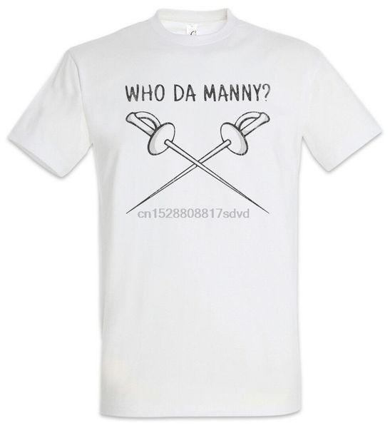

who da manny tshirt modern phil family rapier crossed fun degen fechten