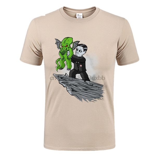 

последние brand summer men t-shirt ктулху the demon king printed t shirt прохладный hipster одежда забавный тис модальные мальчик белый tops