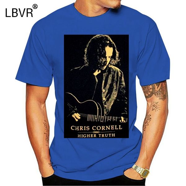 

chris cornell higher truth black t shirt new official merch nos new fashion mens short sleeve cotton t shirts anime