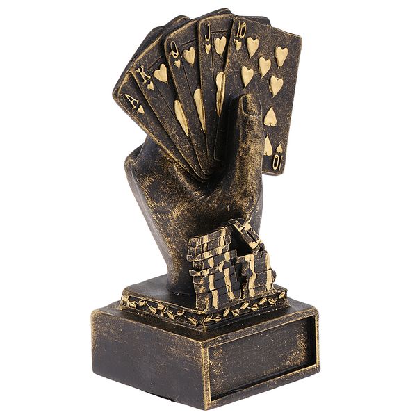 

metal poker card победитель турнира trophy cup покерные сувениры