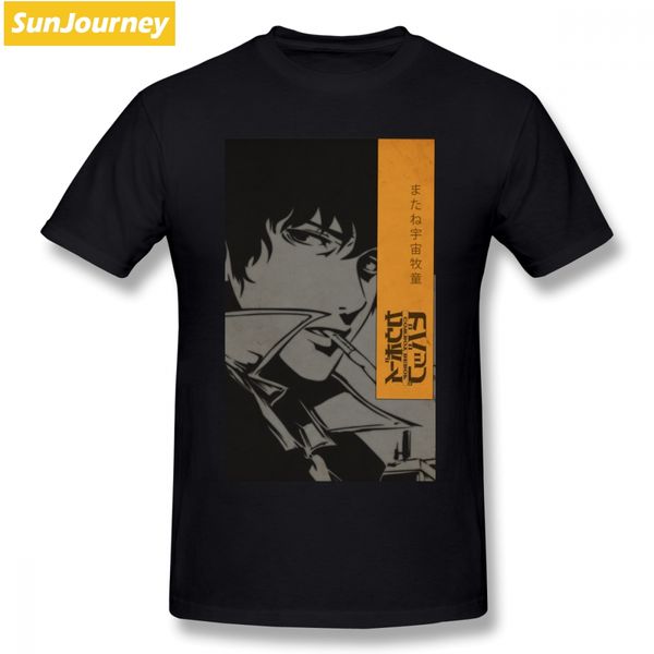 

cowboy bebop t shirt short sleeve t-shirts for men pop plain big size o-neck cotton t shirts