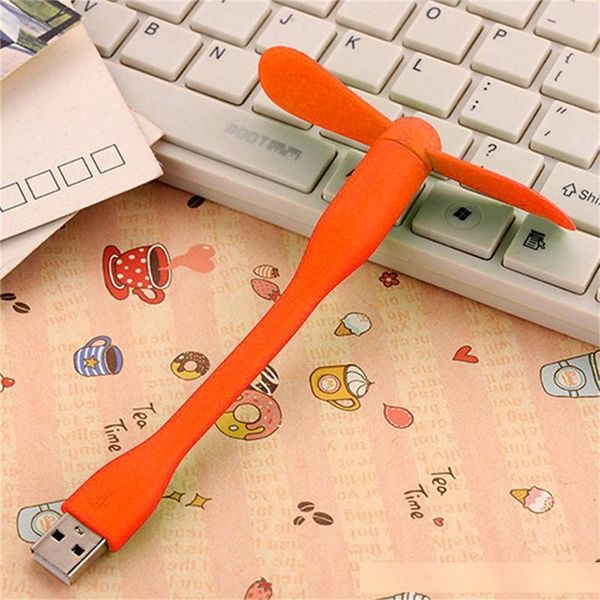 

promotion fashion flexible usb mini fan portable detachable cooling fan for pc power bank usb devices