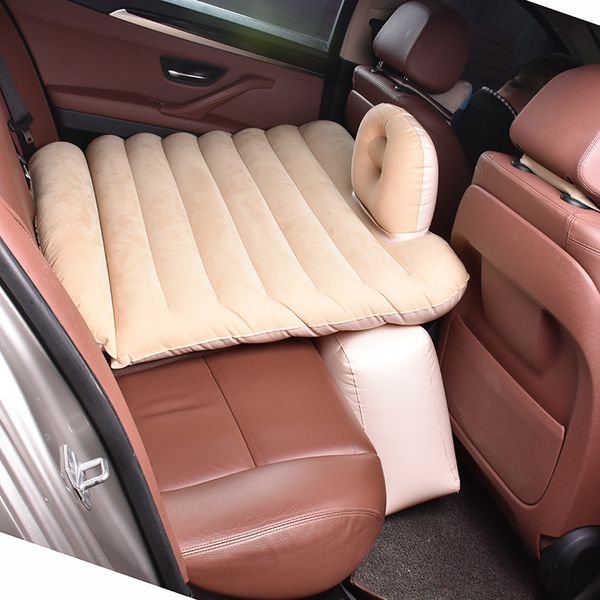 

car air mattress travel bed split body cushion outdoor sports kids pad inflatable car bed back seat air for baby child new