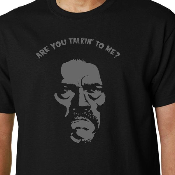 

are you talkin to me danny t-shirt taxi driver de niro cult quote geeksummer clothing cotton men t shirt high quality