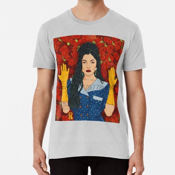 

mon vol.2 t shirt roses pin up 1960 laferte mon mon laferte