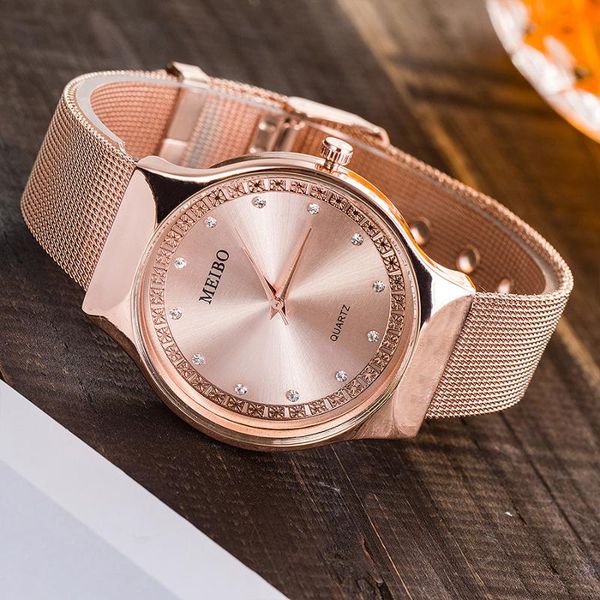 

fashion rhinestone women watches ladies dress crystal stainless steel mesh quartz wristwatches bracelet clock montre femme 2020, Slivery;brown