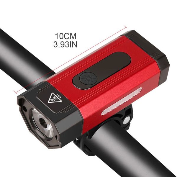 

bike lights 800lm super bright bicycle highlight usb rechargeable night riding led lamp y4ub