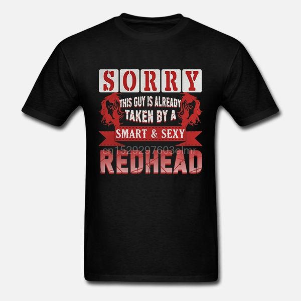 

funny men t shirt women novelty tshirt redhead tee shirt cool t-shirt