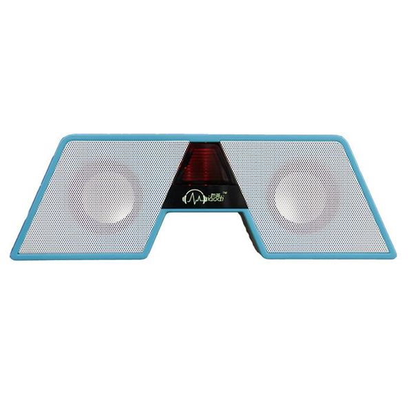 

wholesale happy bridge shape 2.0 multimedia deskspeaker with led colorful lights volume control for pc/lapsmartphone audio subwoofer