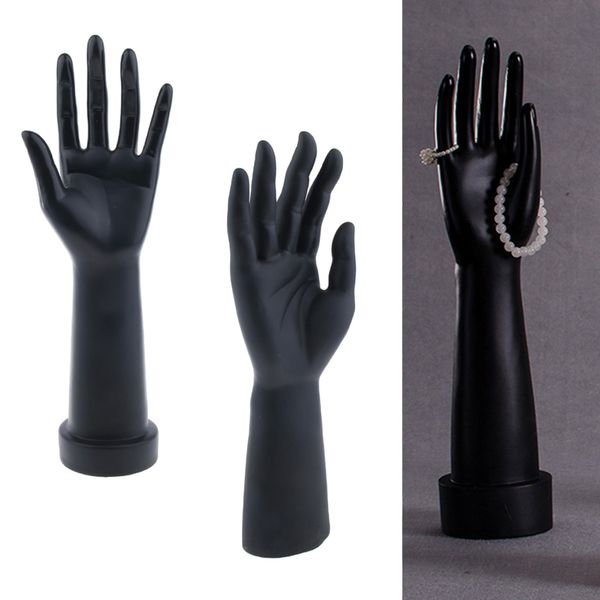 

2pcs left right мужской манекен руки для перчатка ювелирных изделий кольца часы дисплей
