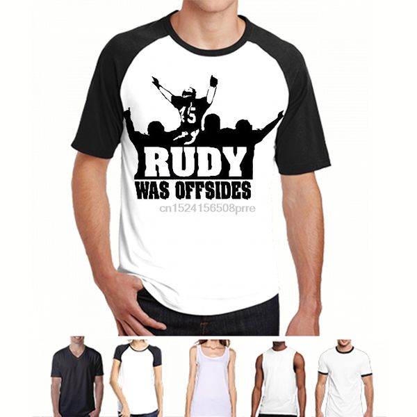 

rudy was offsides - notre dame funny t-shirt
