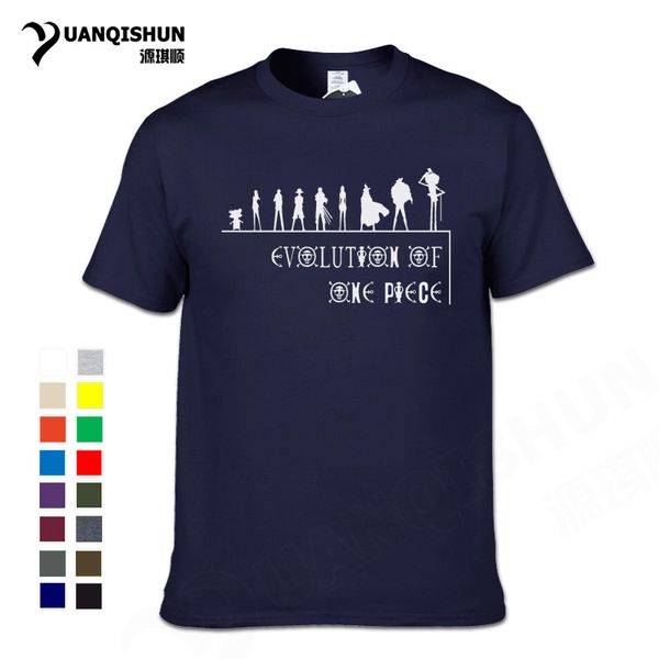 

2018 new evolution t-shirt funny one piece evolution men t shirt trend design printing tshirt cotton tee unisex