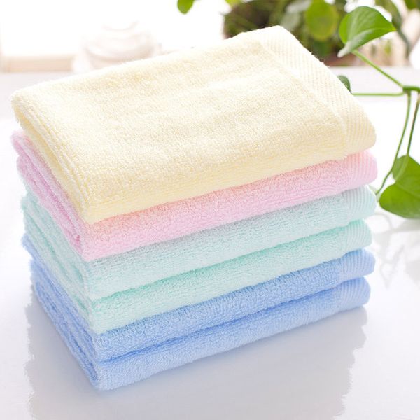 

30*30cm bamboo cellulose color square towel advertising gift water absorbent children's face towel