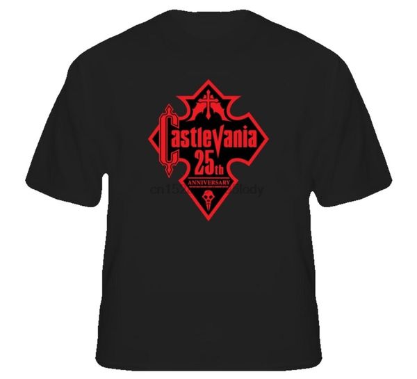 

castlevania nes retro video game 25th anniversary t shirt