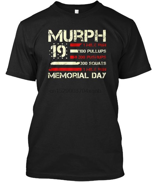

мужчины футболка день памяти murph tee 2020 workout 19 v женщины тенниска