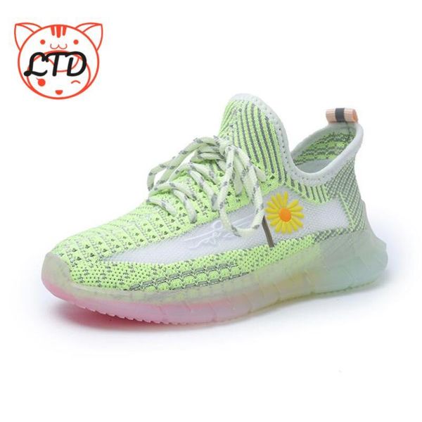 

children shoes 2020 new autumn boys sneakers color sole breathable sport shoes light weight outdoor tennis fashion kids, Black
