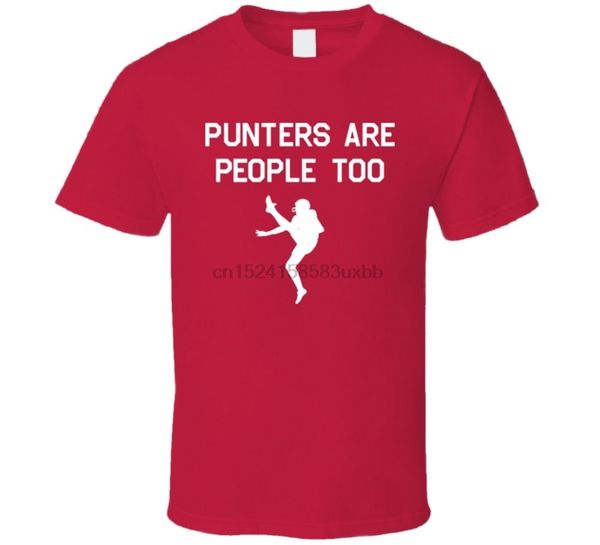 

funny football punters are people too punt kick kicker t shirt cool casual pride t shirt men fashion tshirt
