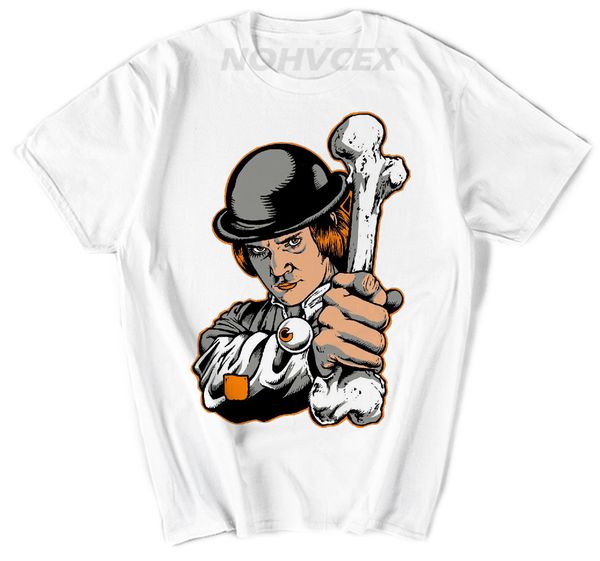 

clockwork orange stephen king it diy men's short sleeve t-shirt cotton round collar