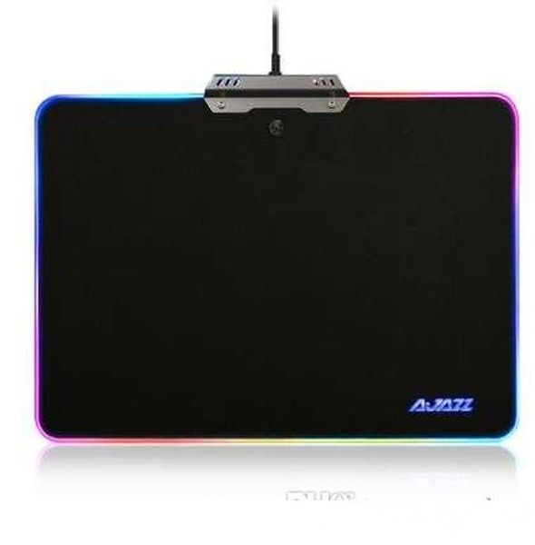 

ajazz mp02 ajpad usb wired metal led rgb backlight mouse pad with touch control