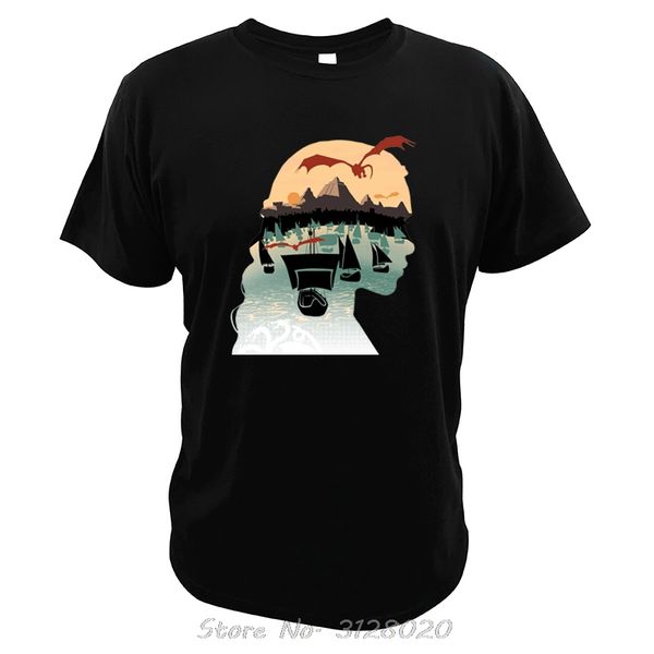 

the queen is coming t shirt anime cool digital direct injection design t-shirt male men cotton tees summer