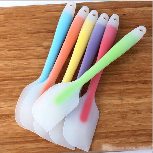 

silicone spatula silicone scraper non-stick rubber spatula for cooking baking heat resistant dishwasher safe cake spatula
