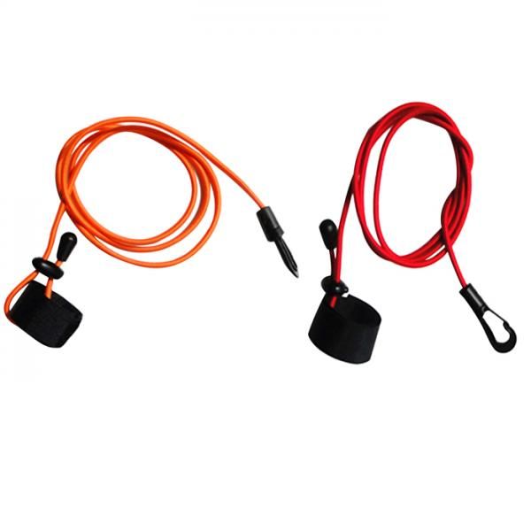 

2pcs прочный банджи шнура удочка / kayak paddle поводок с карабином