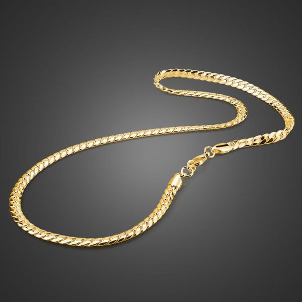 

the new arrivals 6mm flat whip chain men silver necklace 925 sterling silver men jewelry necklace fashion link chain gift