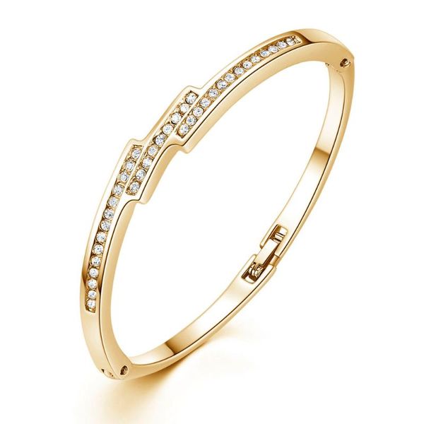 

link, chain s40cb24full gem crystal bracelet, Black