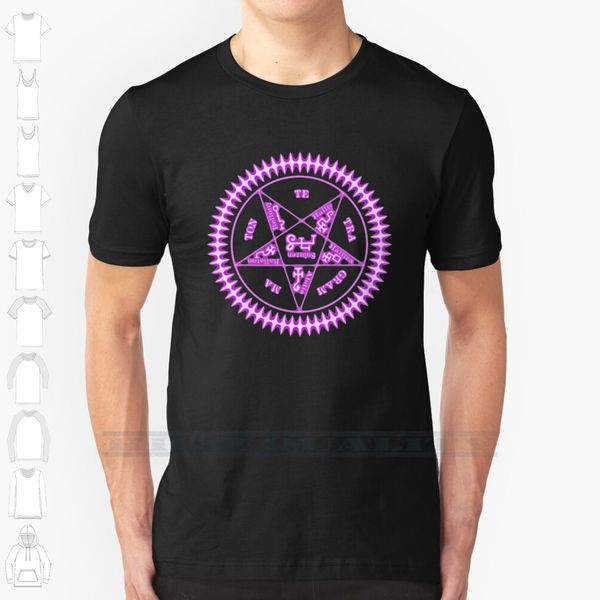 

tetragrammaton sigil light black custom design print for men women cotton new cool tee t shirt big size 6xl black
