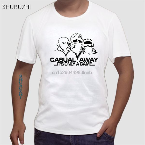 

mens new fashion brand clothing summer t shirts ultras casual away t-shirt cotone life hooligans game tee shirts euro size