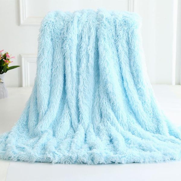 

blankets luxury large pile throw blanket super soft fleece warm shaggy cover home bedroom couverture de lit viltti h99f