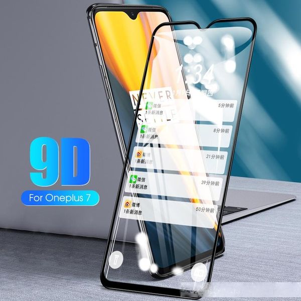 

9d full cover tempered glass for oneplus 7t 7 6 6t anti-scratch screen protector for oneplus 7t 7 6 6t 3 protective film