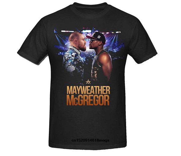 

t shirt fantasy fights vs conor mcgregor black t-shirt