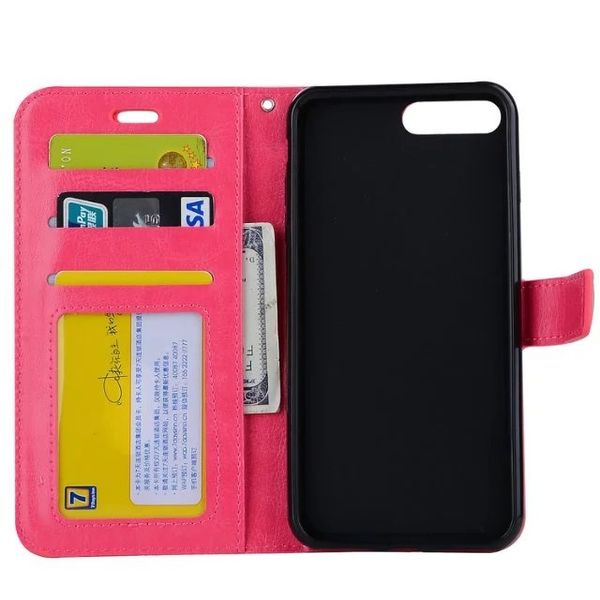 

for iphone xs max xr crazy horse wallet leather pu tpu phone cover case for iphone x 8 plus 7 plus 6 plus