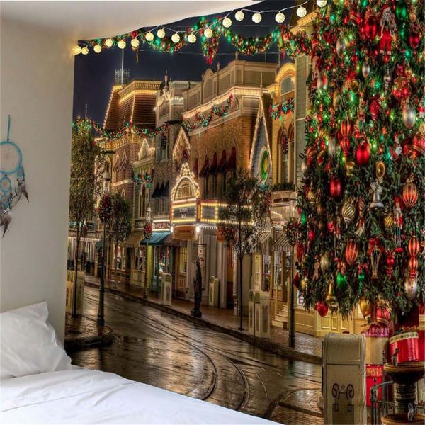 

xmas art home wall hanging tapestry wall ornament christmas wall décor