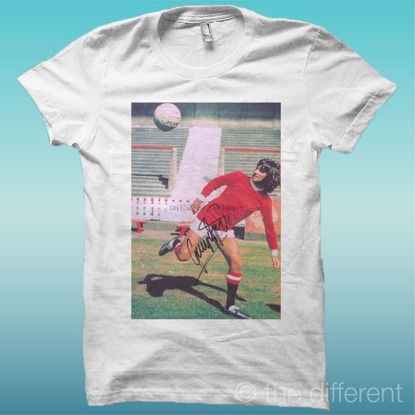 

t-shirt men picture джордж бест фирменными gift idea путь к удачи