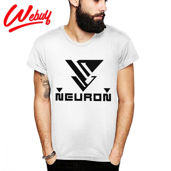 

game astral chain neuron logo t shirt 100% cotton summer casual t-shirt