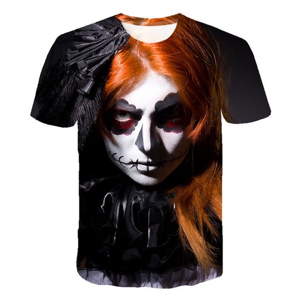 

cosplay print 3d print shirts comics anime horror men clothing