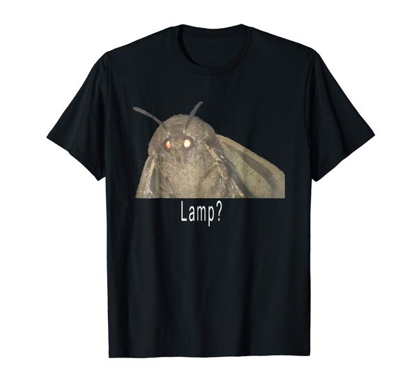

2019 fashion men t shirt moth lamp meme t shirt 100% cotton
