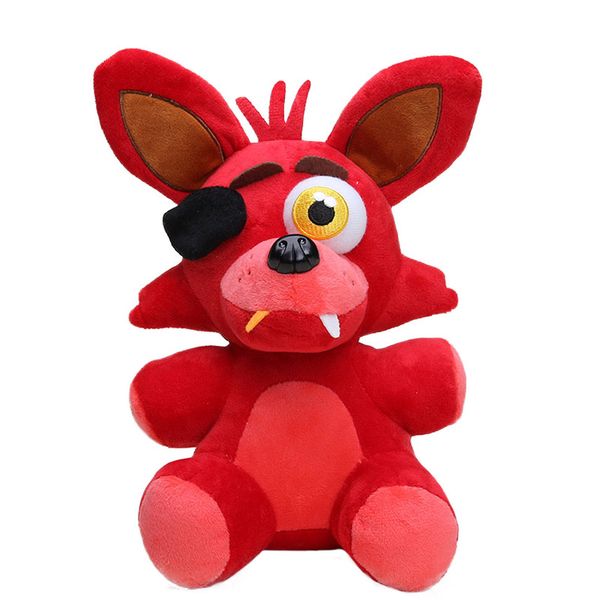 

18см foxy плюшевые куклы fnaf плюшевые игрушки брелок подвеска мягкая животных фаршированная куклы пять ночей в фредди игрушка для детей ден